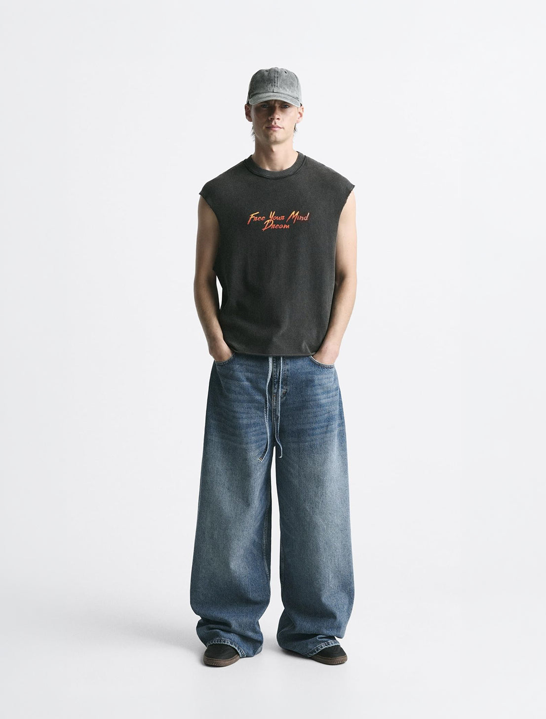 Sleveless Printed TShirt For Mens